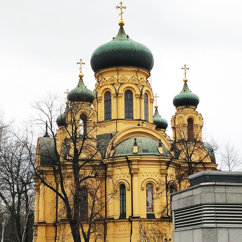 Русский православный храм в Варшаве