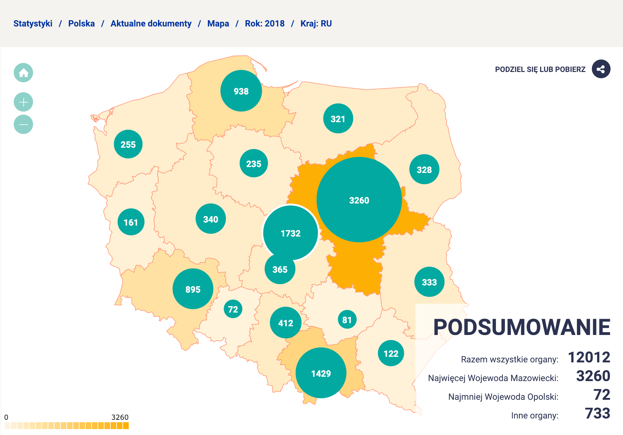 По официальным данным, осенью 2018 года русских в Польше 11 954 человека