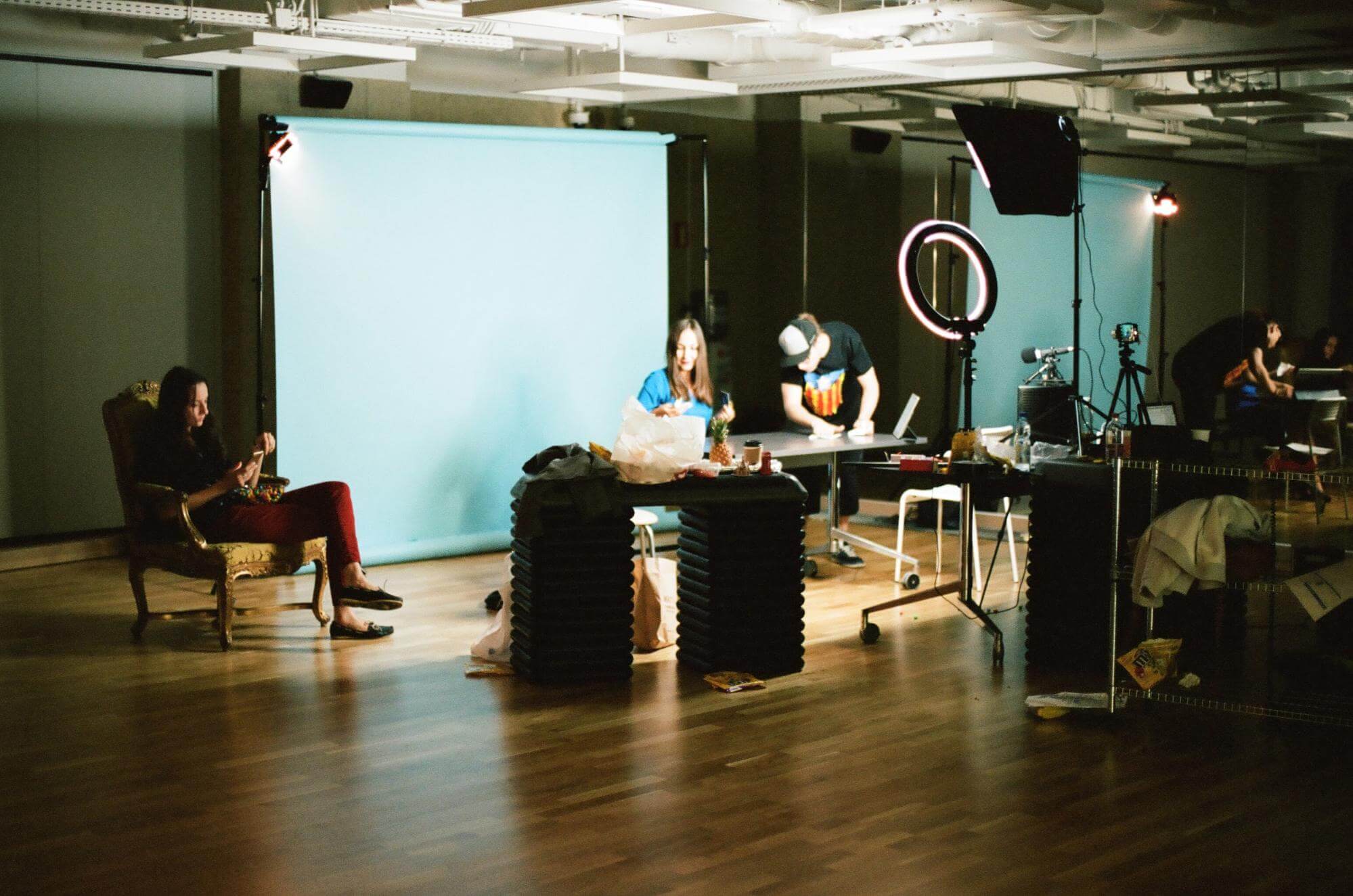 backstage