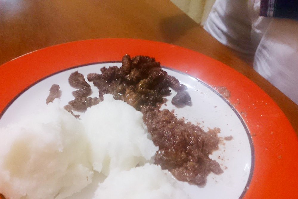 Так выглядит пап с мясной подливкой