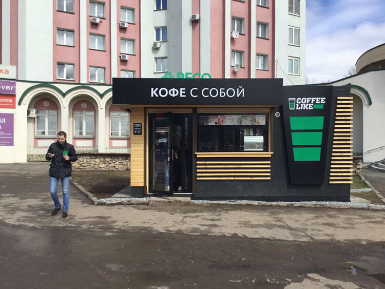 Со временем Никита с командой научились ставить свои киоски