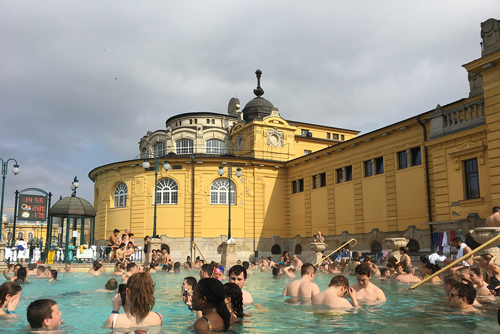 Самые популярные купальни у туристов — Széchenyi