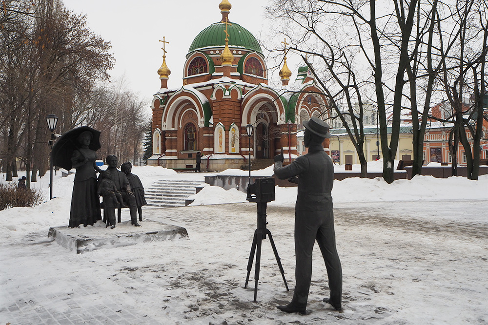 В парке приятно прогуляться и зимой