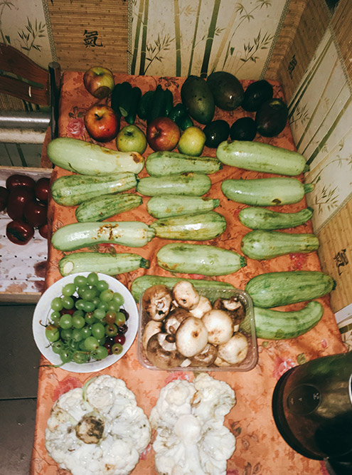 Часть того, что мне удалось добыть на рынке