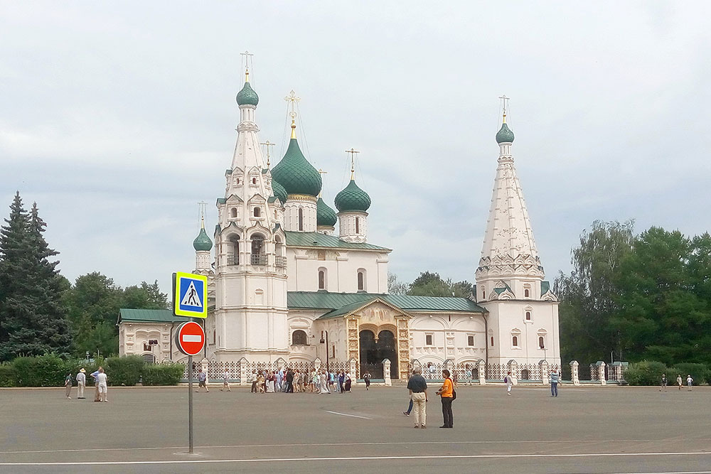Церковь Ильи Пророка на Советской площади — самая известная в Ярославле