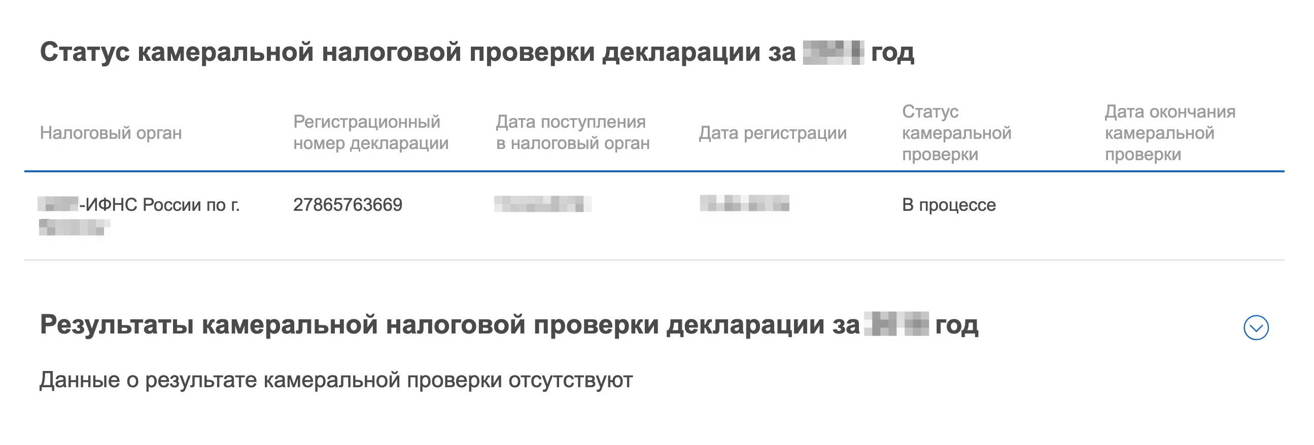 В прошлом году я подала декларацию в феврале, а получила деньги в июне. Эту мою декларацию еще не проверили