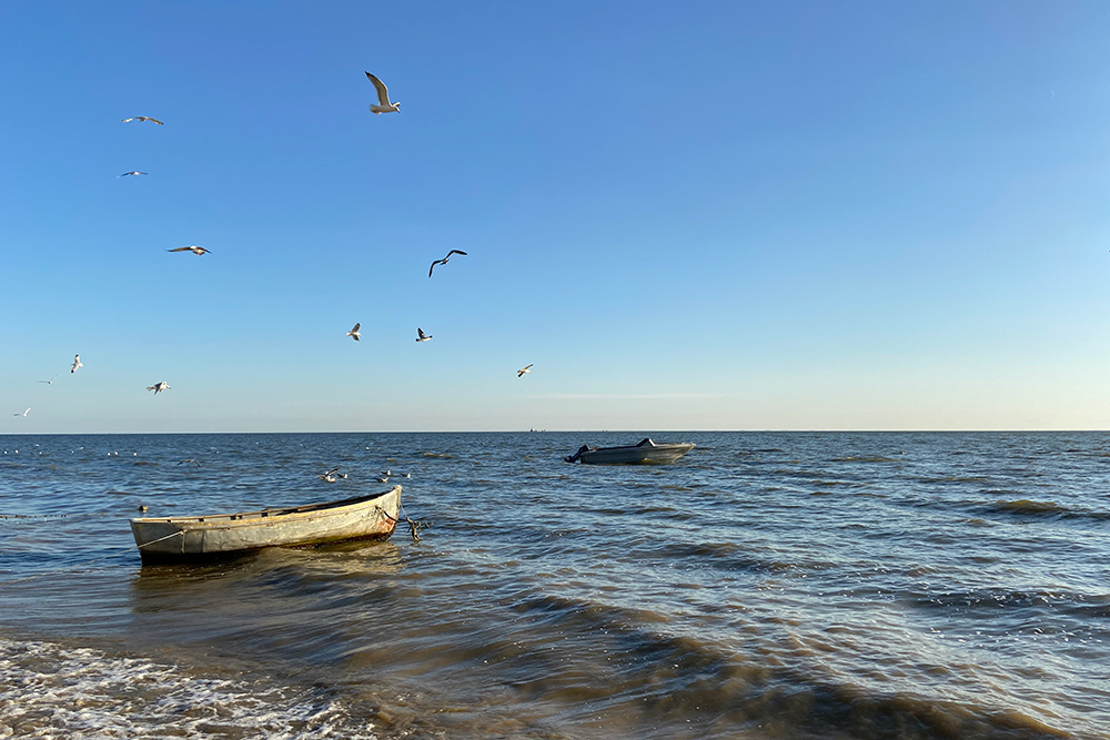 Лодки, на которых пожилые рыбаки все еще выходят в море