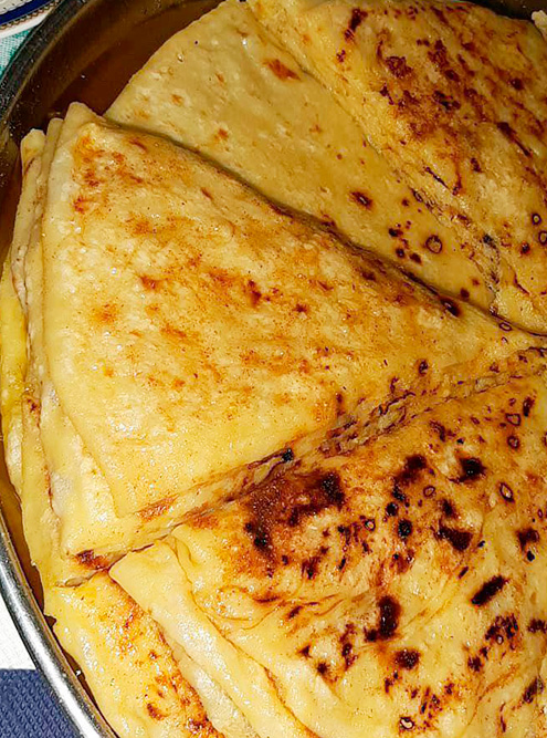 Главные блюда дагестанской кухни — лепешки чуду
