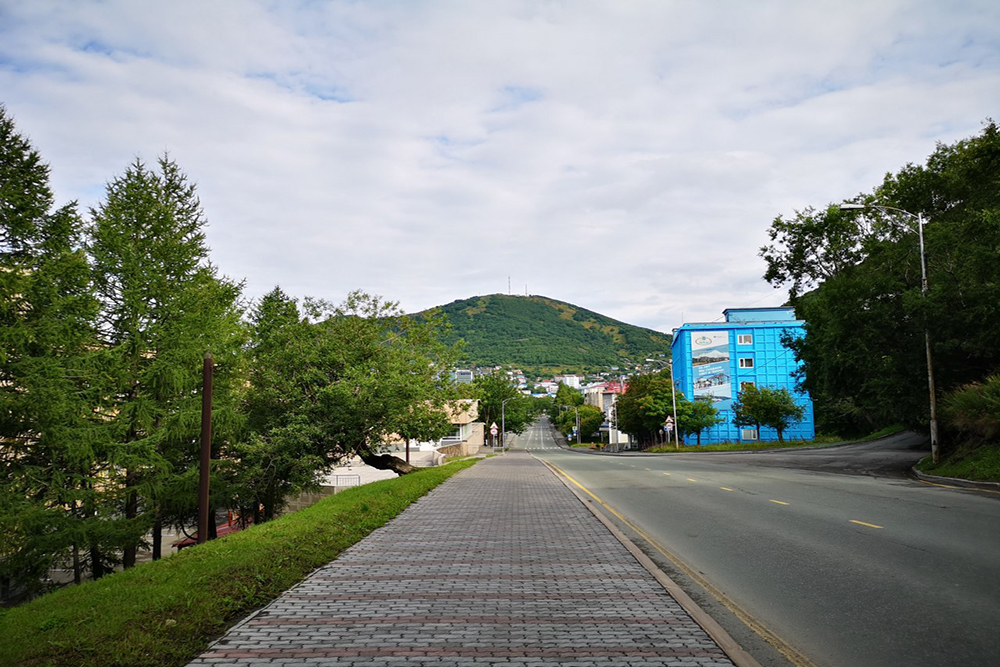 Сопка Мишенная в Петропавловске-Камчатском