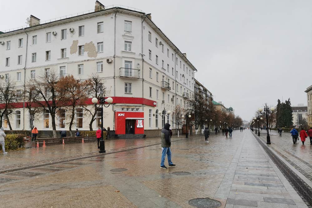 Московская — главная пешеходная улица Пензы