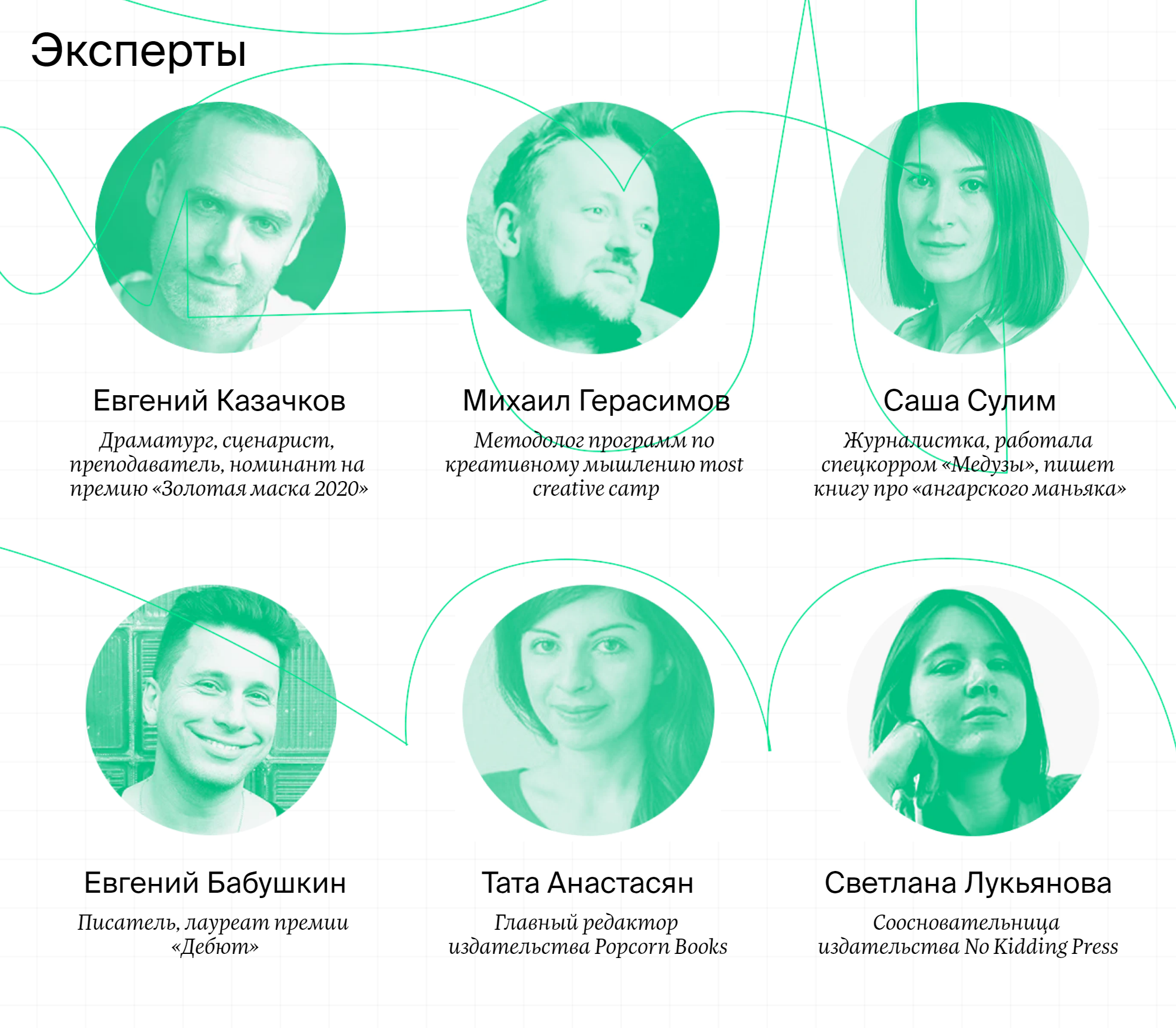 Пока я писала статью, успела сделать второй набор курса и объявить третий. Это эксперты второго набора
