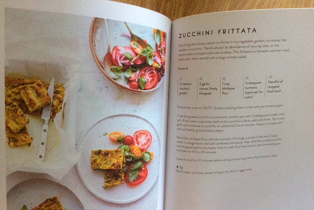 Этот рецепт из книги Vegan in 7 наш любимый: фриттата из цукини