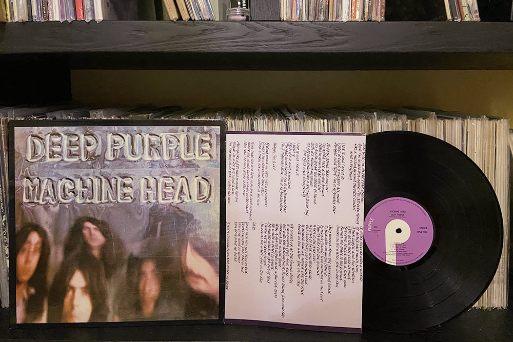 Deep Purple — Machine Head. Первый английский пресс 1972 года