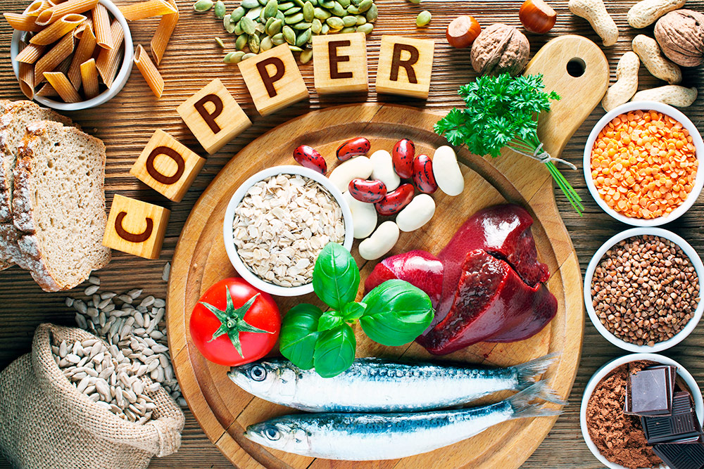 Медь есть во многих продуктах, но люди, которые придерживаются обычной диеты, получают более 60% этого металла из растительной пищи. Источник: Evan Lorne / Shutterstock