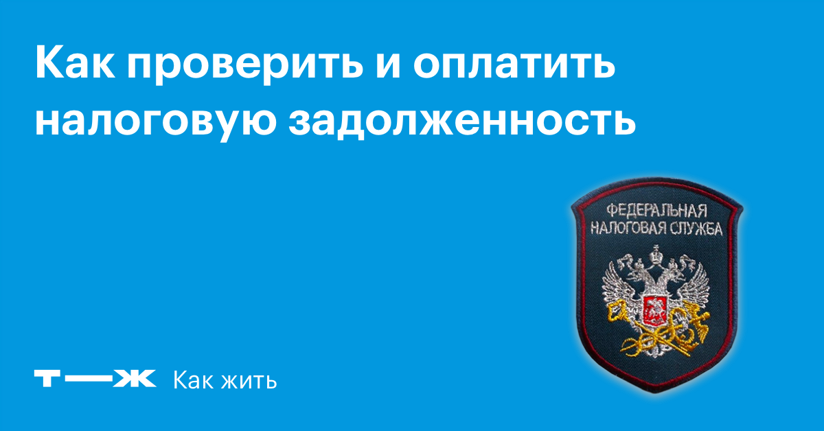 Федеральная налоговая служба узнать задолженность по фамилии