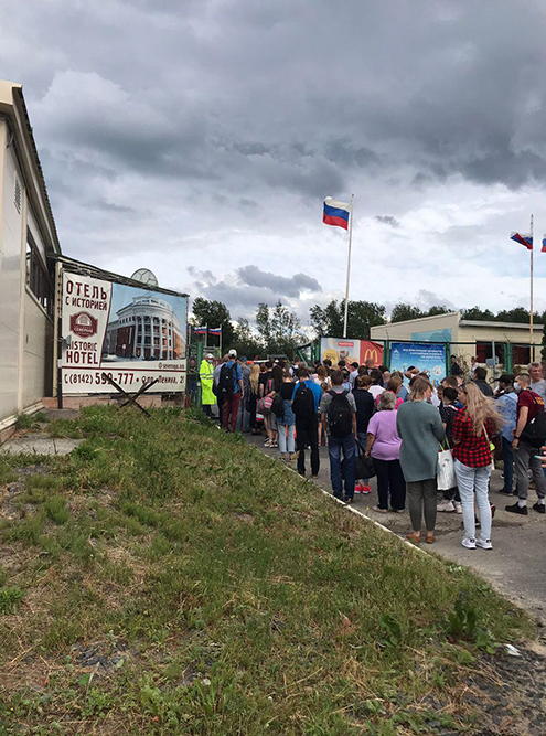 Это «зал прилета» в старом петрозаводском аэропорту. Новый терминал открыли в конце августа, когда закончился туристический сезон