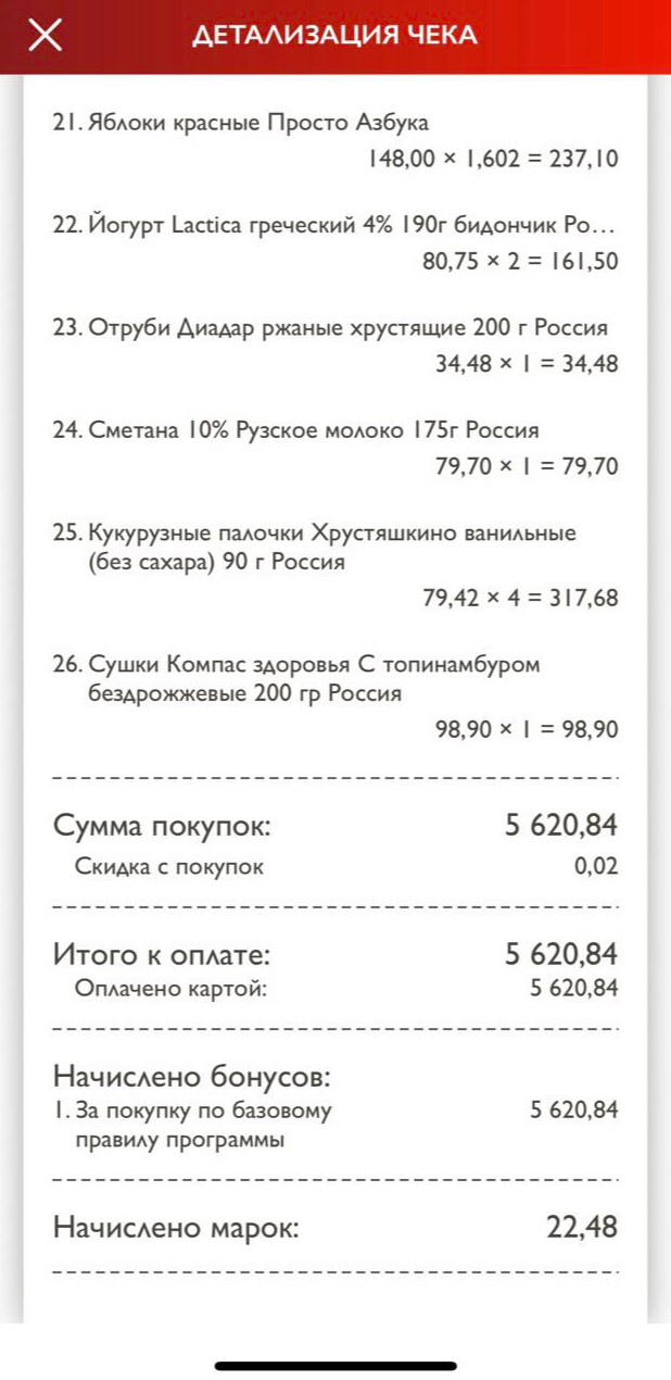 Заказ из «Азбуки»