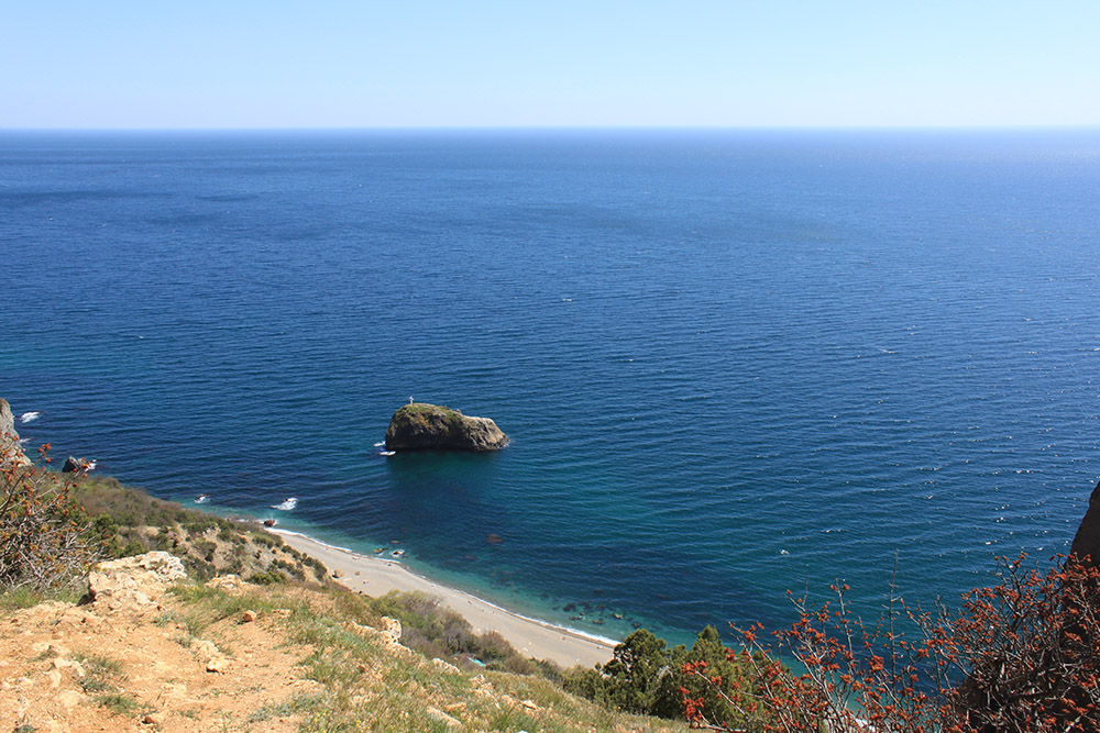 Фиолент крым фото пляжей и поселка