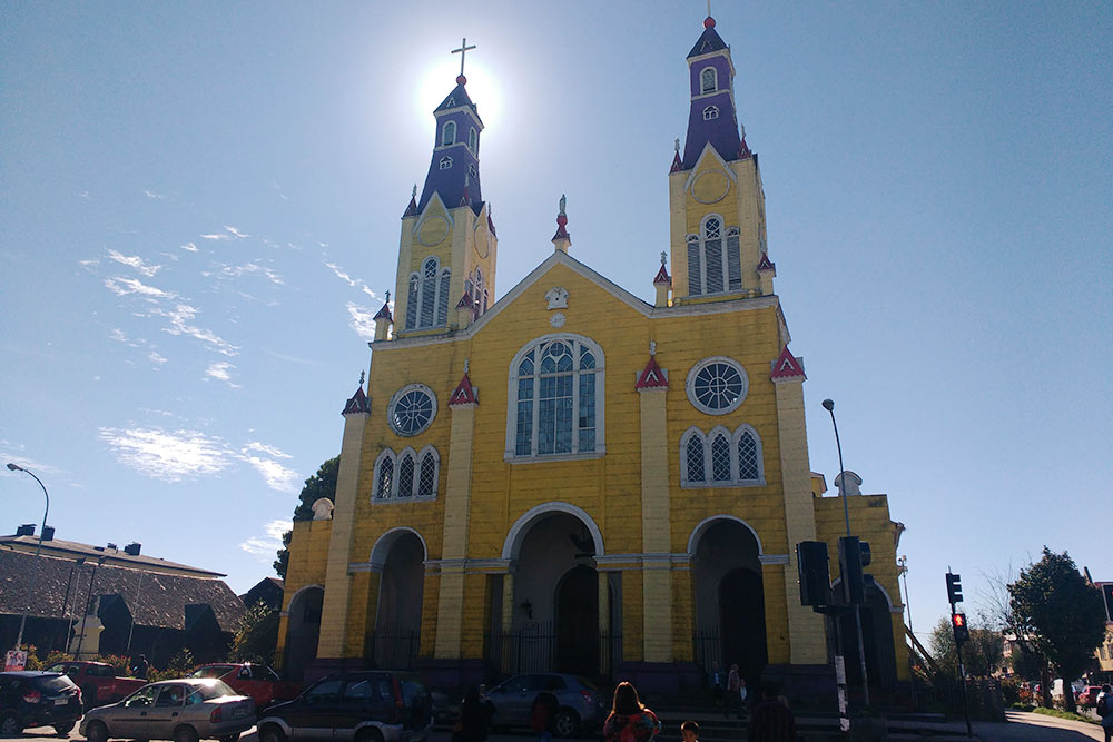 Церковь в городе Кастро, столице Чилоэ