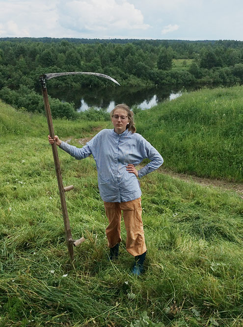 В «Лесной школе» я научилась косить