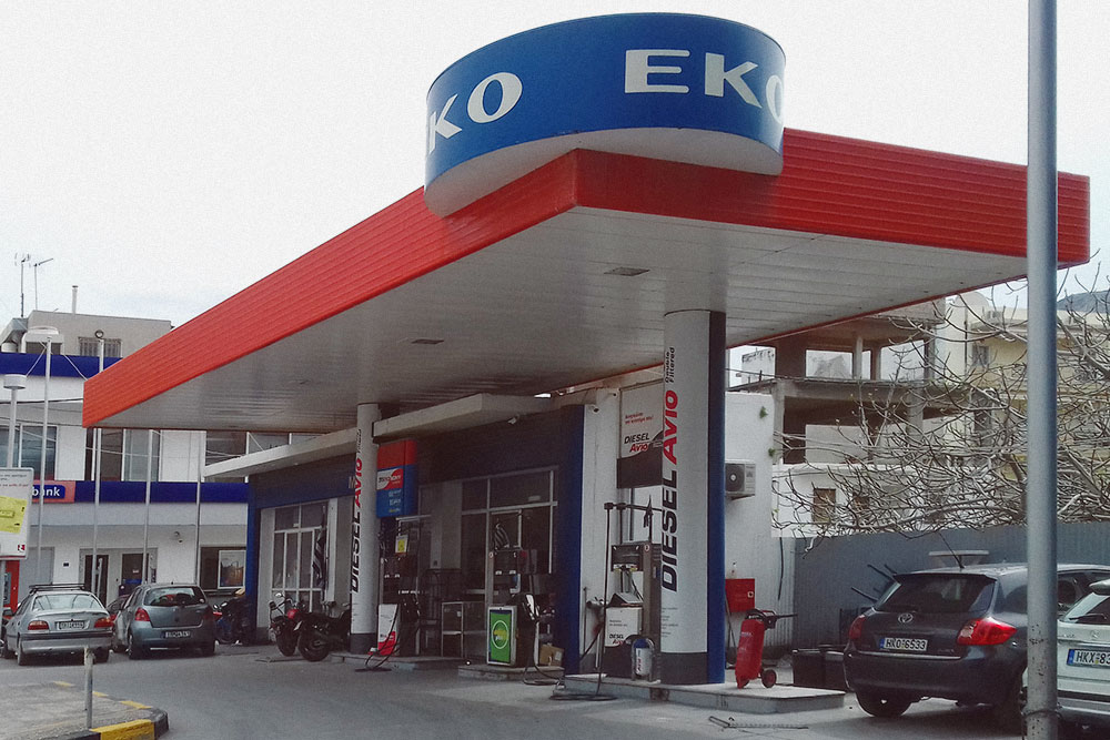Заправка в Херсониссосе