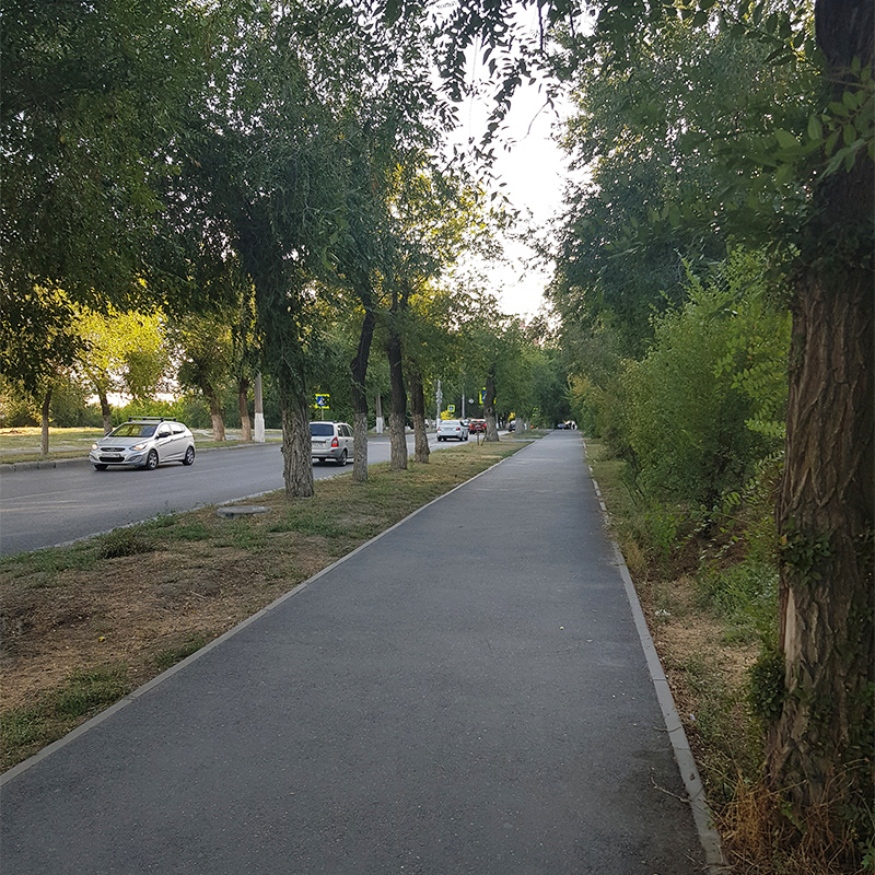 Дорога в центр города