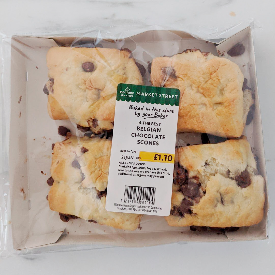 Сконы из Morrisons