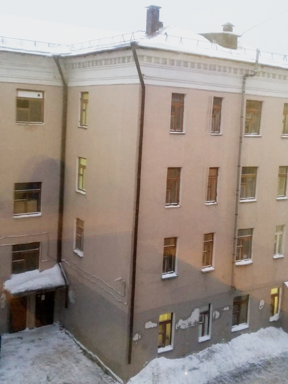 Вид из окна офиса