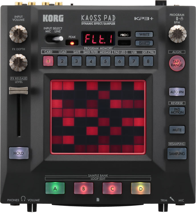 Цифровой комбайн эффектов Korg Kaoss Pad стоит 30 тысяч, круто выглядит и кто-то у меня его взял поиграть И НЕ ВЕРНУЛ