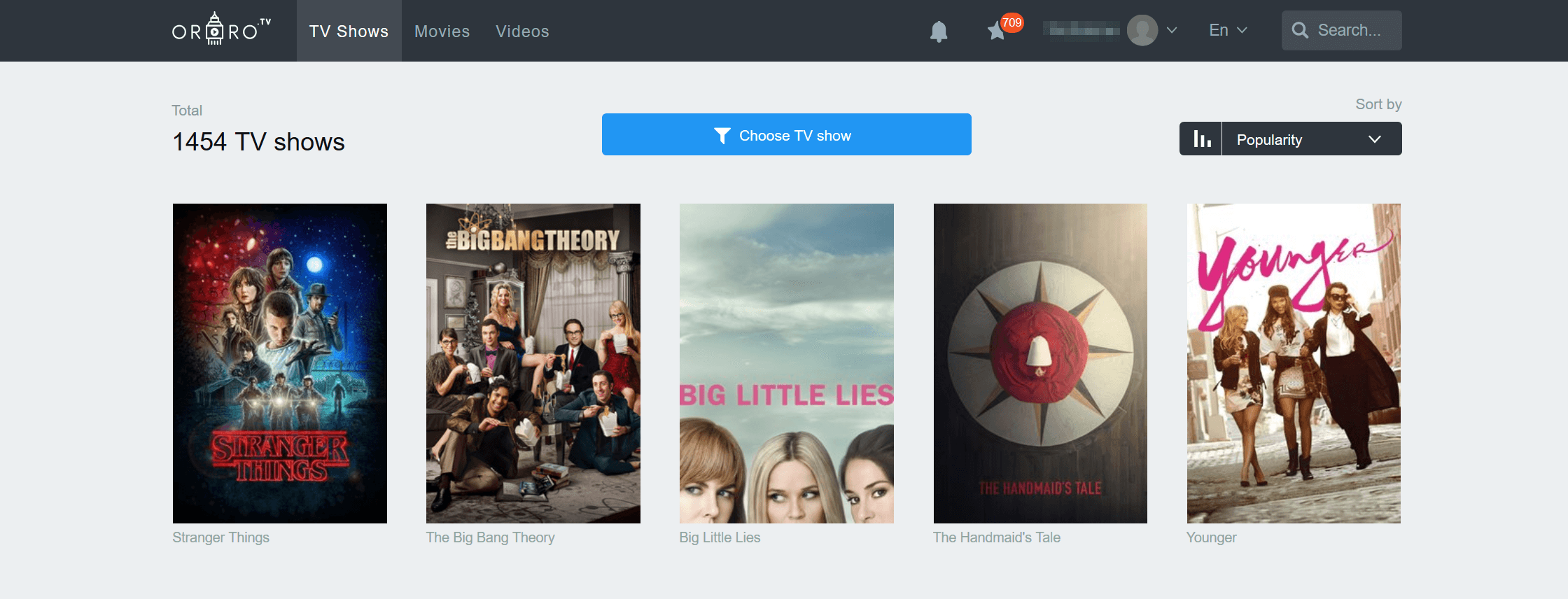 На Ororo.TV большой выбор сериалов на английском языке. Новые эпизоды выходят день в день, можно сразу смотреть в оригинале, а не ждать озвучку