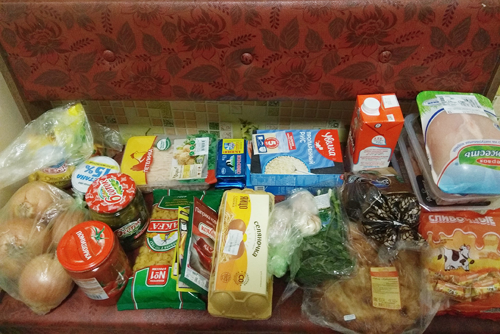 Продукты, которые я купил