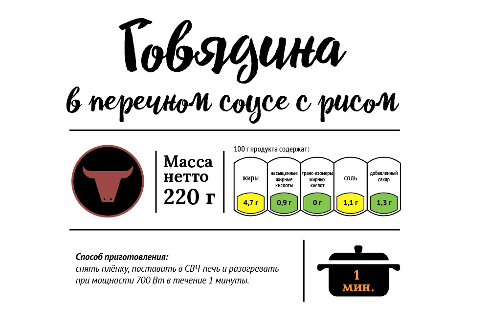 Во «Вкусвилле» появились товары с подробной маркировкой по системе «Светофор». Вещества, употребление которых стоит ограничить, отмечены яркими цветами. Если их много в продукте, это выделено красным цветом, мало — зеленым, умеренно — желтым