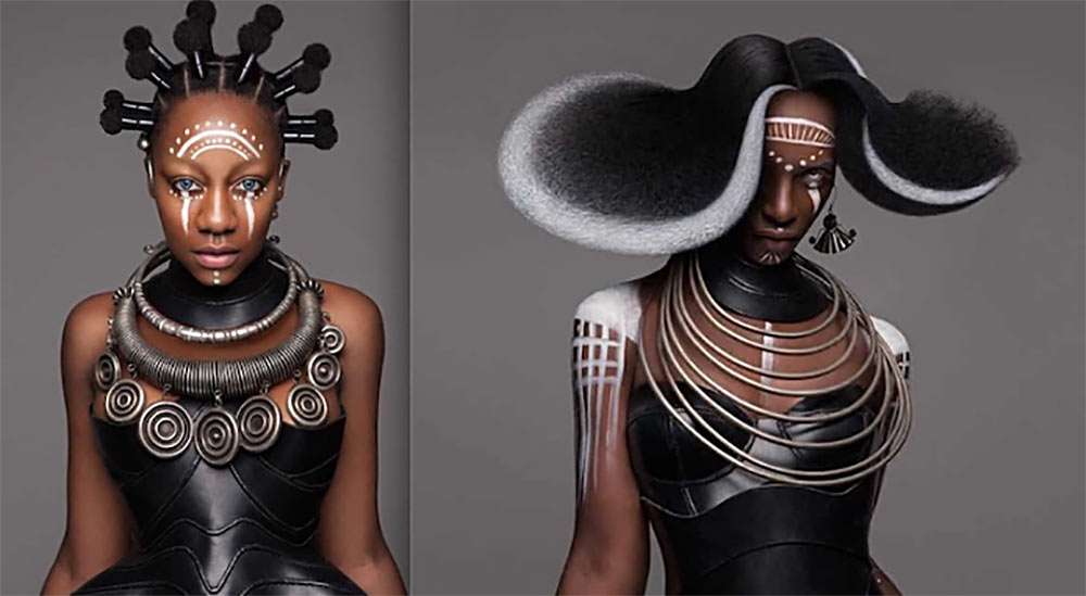 Работы со всемирного конкурса British hair awards выглядят очень эффектно, но на такие прически мало кто согласится даже для светского мероприятия. Фото: storyfox.ru