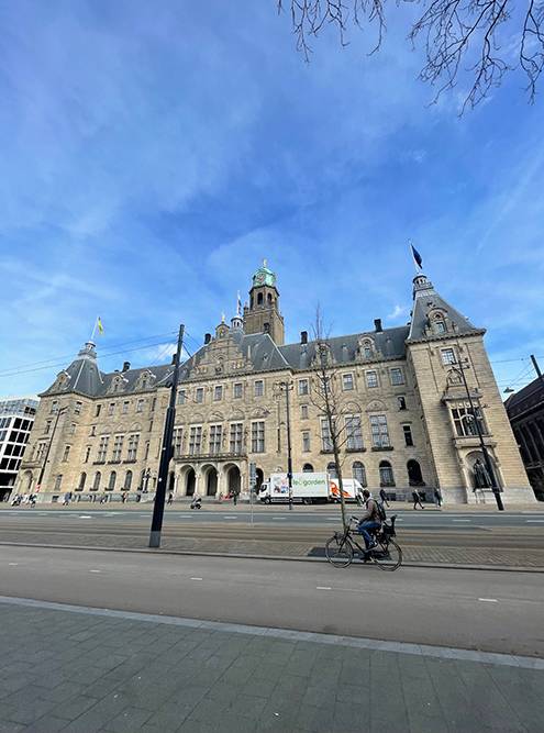 Велодорожки в Амстердаме и Роттердаме