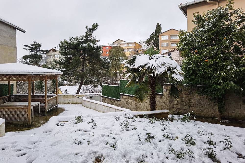 Еще и снег в Турции выпал в марте