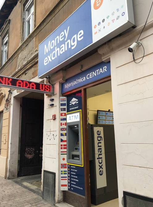 В Загребе такие киоски для&nbsp;обмена валюты стоят повсюду