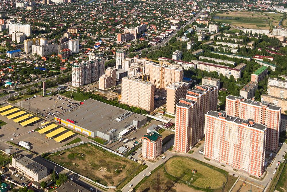 Новая часть микрорайона Гидростроителей построена за последние 10 лет. Источник: Виталий Тимкив / ТАСС