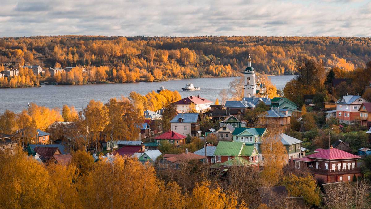 Плес в мае фото