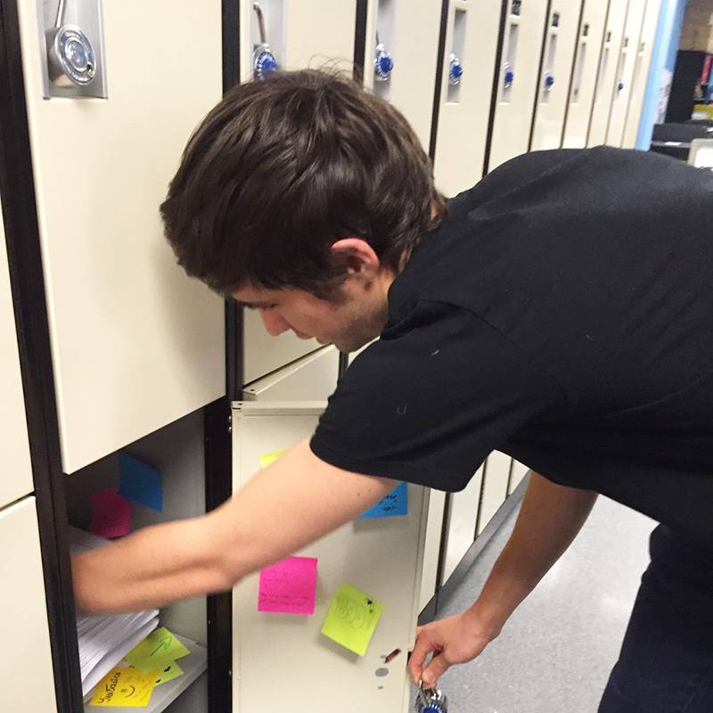 «Американская мечта» школьника — персональные шкафчики прямо в школьных коридорах