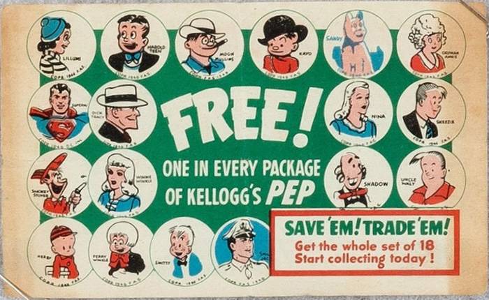 Реклама хлопьев Kellog’s Pep. Источник:&nbsp;Kellogg Company / thephantom.fan
