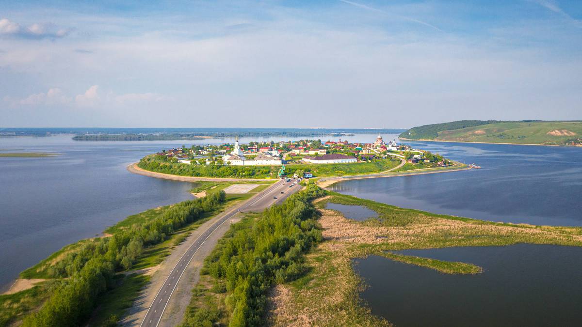 Остров Свияжск Достопримечательности Фото