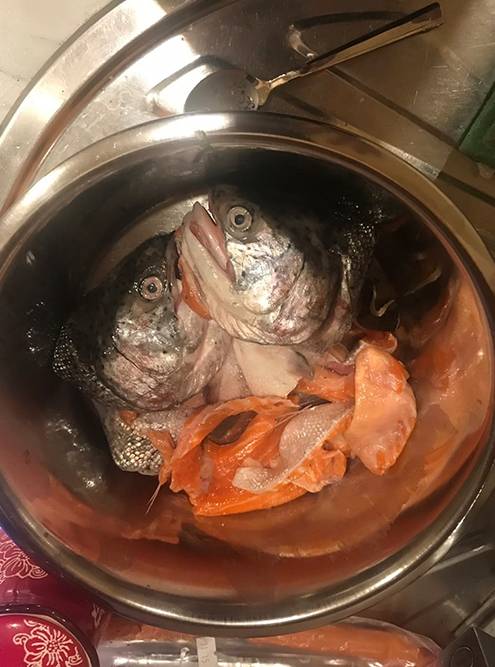 Суповой набор из лососевых рыб для&nbsp;Деи