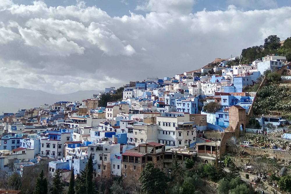 Шефшауэн — один из самых туристических городов Марокко