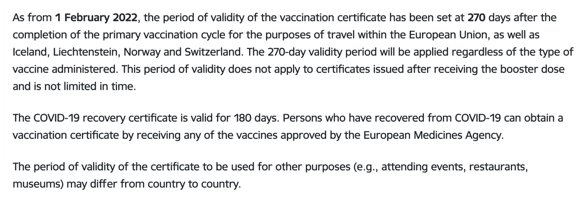 Правила действия европейских сертификатов о вакцинации для&nbsp;въезда в Латвию с 1 февраля. Источник: mfa.gov.lv