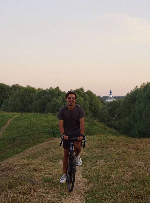 Переславль-Залесский мы исследовали на велосипедах, которые привезли с собой