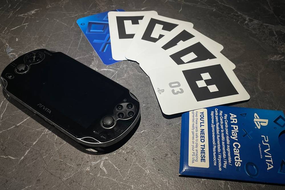 PS Vita и карточки для&nbsp;дополненной реальности