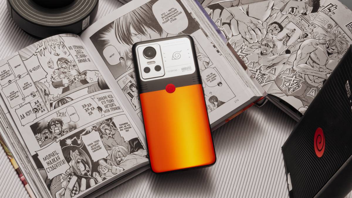 Realme GT Neo 3 Naruto Edition — это редкий смартфон с аниме-дизайном. Мы его раздобыли