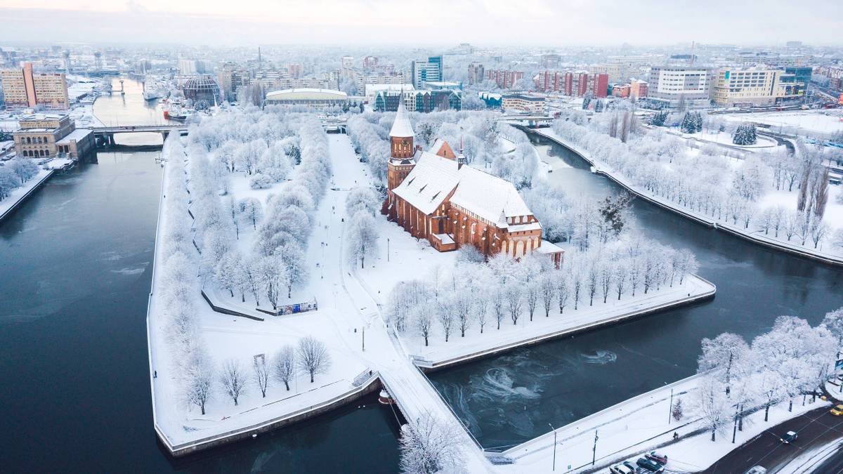 Калининград Зимой Фото