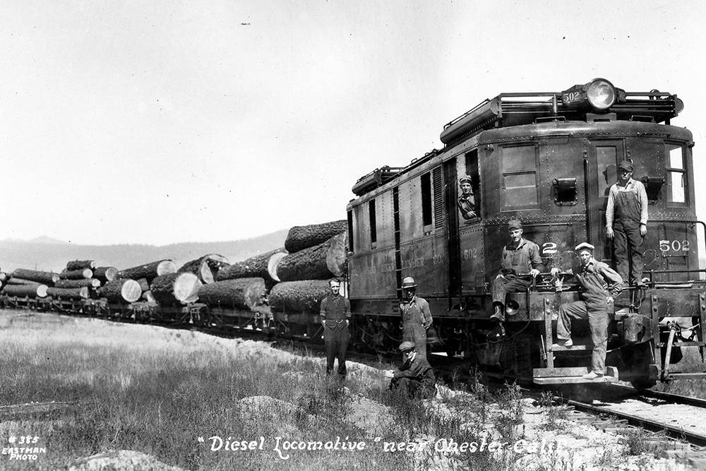 Почти все игрушечные локомотивы и вагоны имеют реальные прототипы. В прошлом такой локомотив возил лес в Калифорнии. Источник: lionel.com