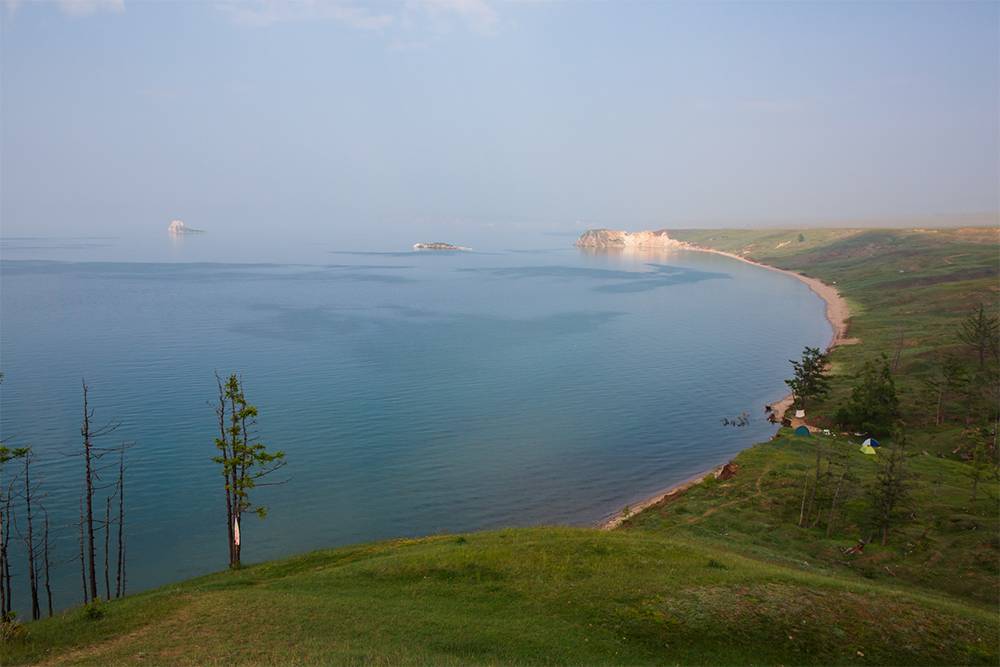 Удивительный Байкал. Вид с острова Ольхон